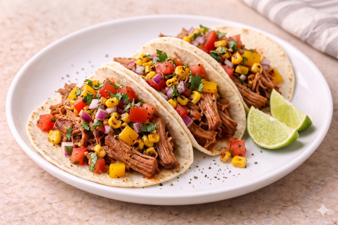 Q’Macizo Pulled Pork Tacos