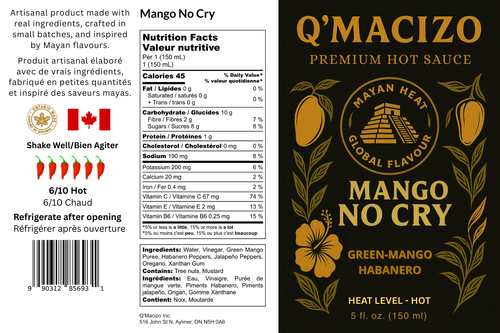 Mango No Cry 🌶🌶🌶🌶🌶🌶
